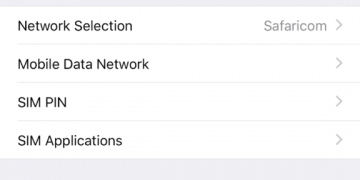 SIM Applications in iOS
