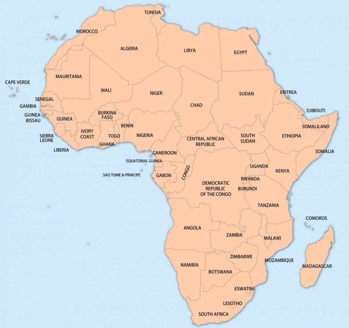 countries in Africa
