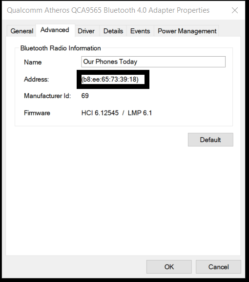 how to check mac address in laptop