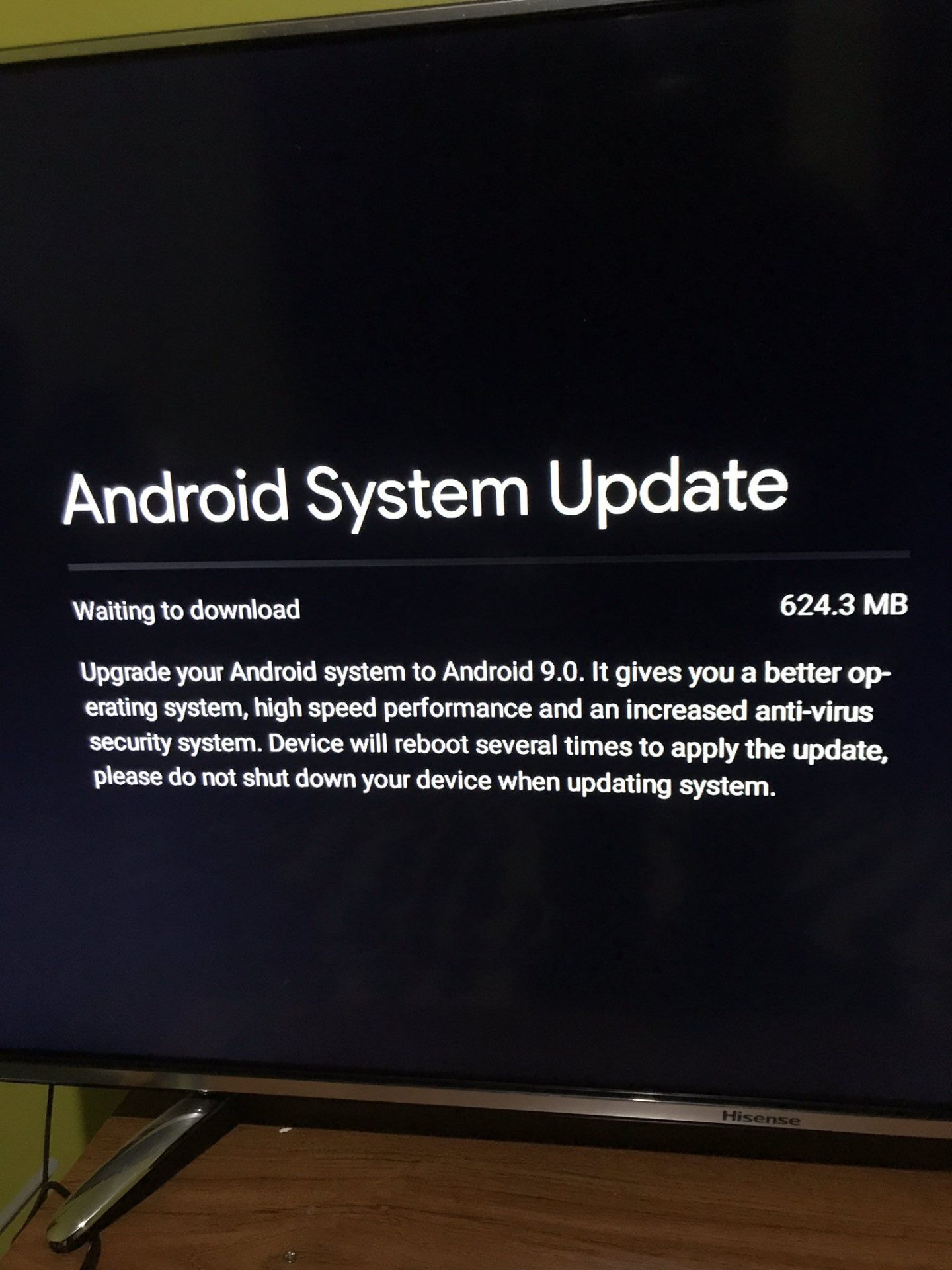 Mi Box S Android 9 Update