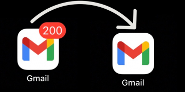 GMail Unread Notification Badge