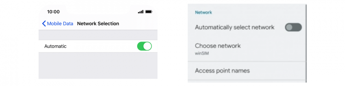How to Turn on Automatic Network Selection on iPhone and Android Devices