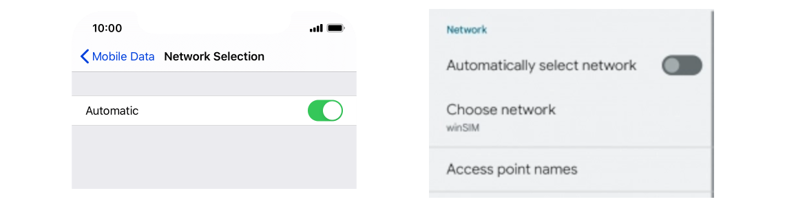 How to Turn on Automatic Network Selection on iPhone and Android Devices