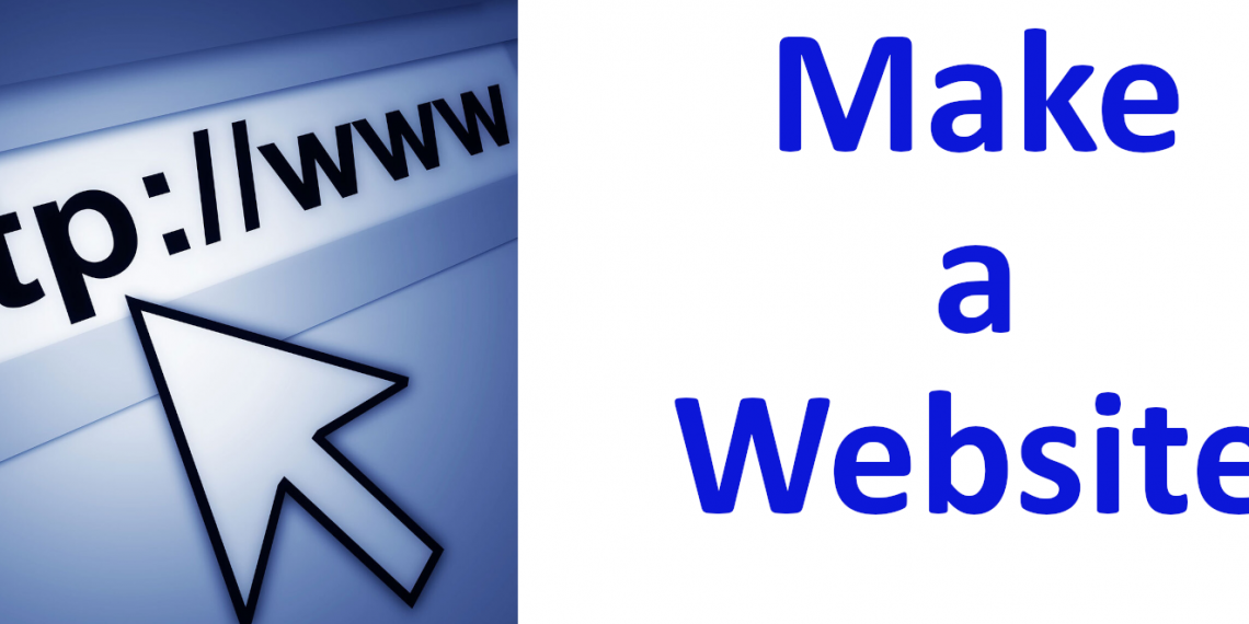 How to make a website?