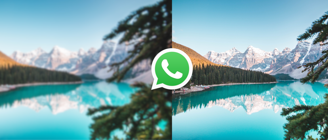 How to send high quality pictures on WhatsApp