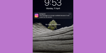 Instagram: This message is no longer available because it was unsent by the sender