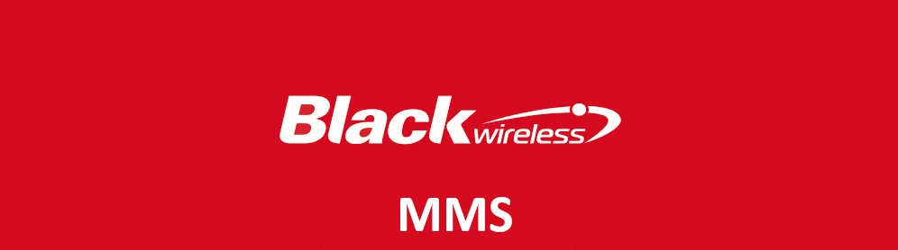 Black Wireless MMS Settings for iPhone and Android Devices